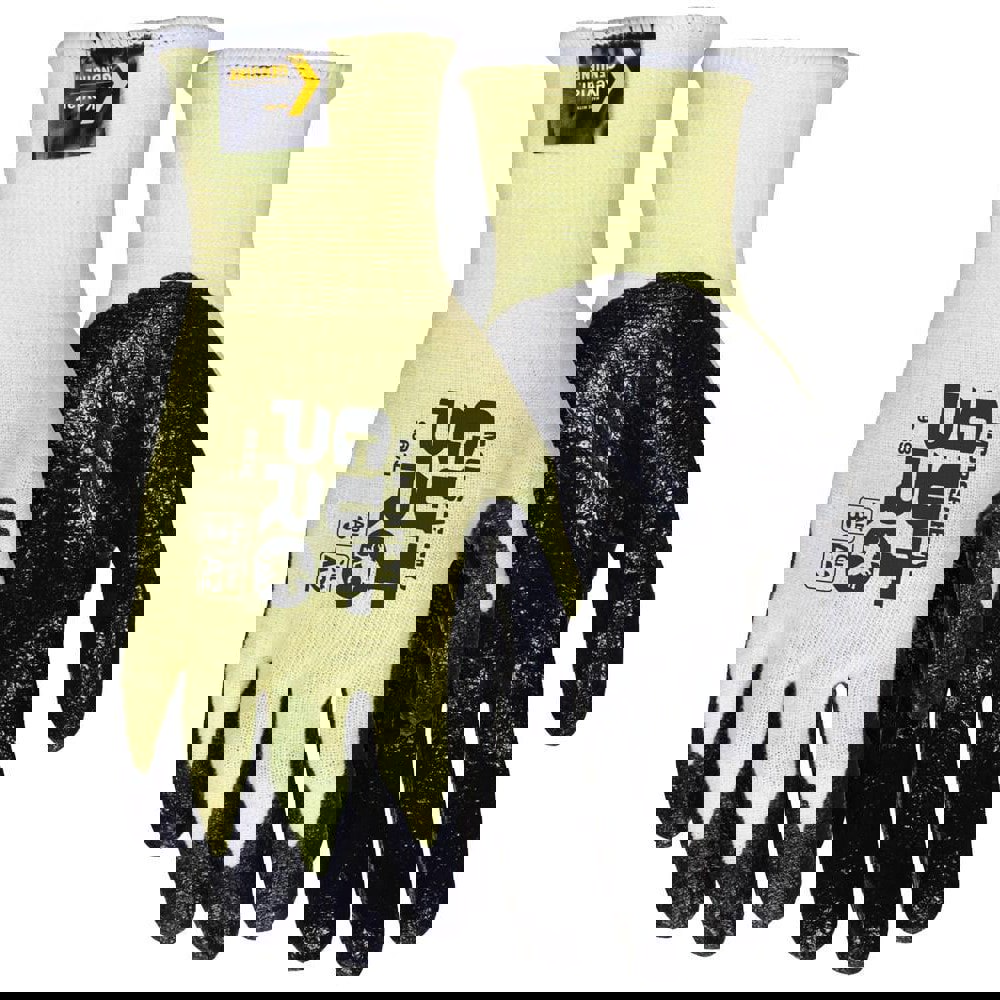 Cut, Puncture & Abrasive-Resistant Gloves: Size 2XL, ANSI Cut A2, ANSI Puncture 2, Kevlar